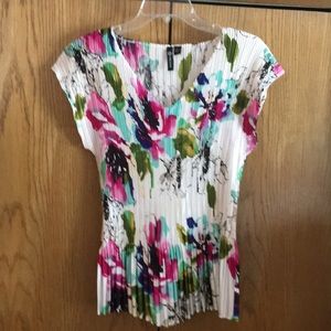 Milano Pleated Satin Shirt